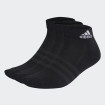 Adidas Cushioned SportsWear Ankle 3 ζεύγη (Black)-IC1277