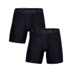Under Armour Tech 6In 2 Pack Ανδρικά Boxer (Μαύρο)-1363619-001