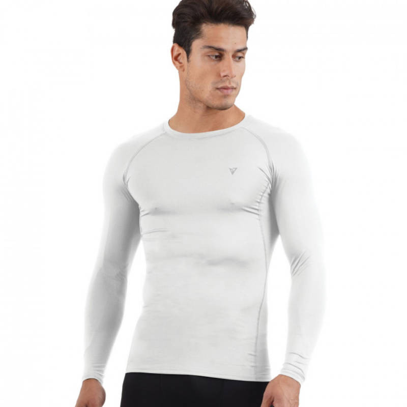 Magnetic North Compression Isothermal Shirt (White)-50004W