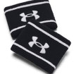 Under Armour Striped Performance Terry WB Wristbands (Black/White)-1373119-001
