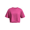 Under Armour Campus Boxy Crop Short Sleeve (Pink)-1383644-686