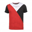 Errea Trend Triangle T-Shirt (Black/Red/White)-R15M0S0C02650
