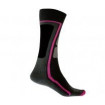 F-Lite Isothermal Skiing Lite Socks (Black/Pink/Gray)-27-4724-0-1-0128