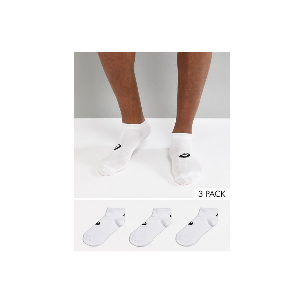Asics 3PPK PED Sock (White)-155206-0001