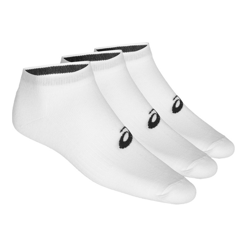 Asics 3PPK PED Sock (White)-155206-0001