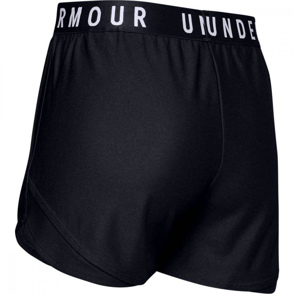 Women's UA Play Up Shorts 3.0 (Black)-1344552-001
