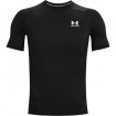 UA HG Armour Comp SS T-Shirt (Μαύρο)-1361518-001