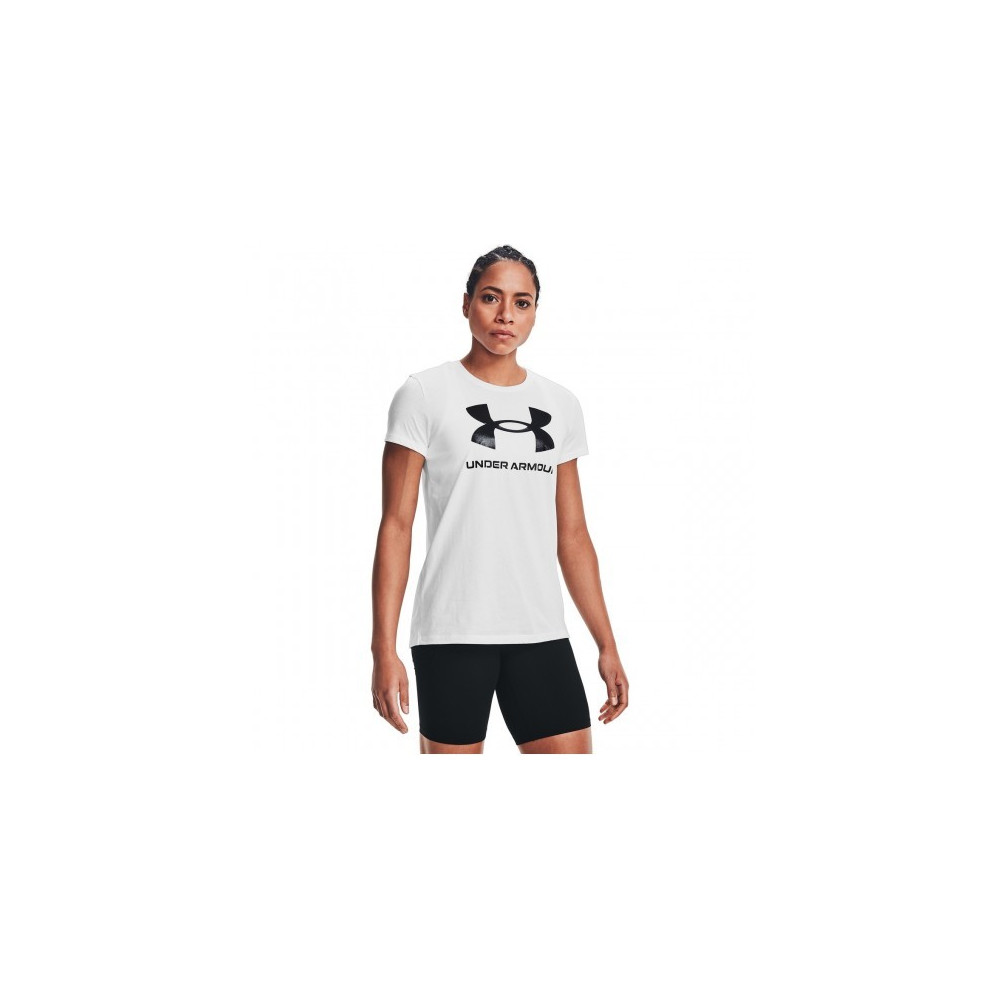 Under Armour Live Sportstyle Graphic SSC T-Shirt (White/Black