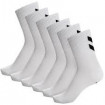 Hummel Chevron  Socks 6 Ζευγάρια (Λευκό)-213254-9001