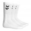 Hummel Basic  Socks 3 Pack (White)-22030-9001