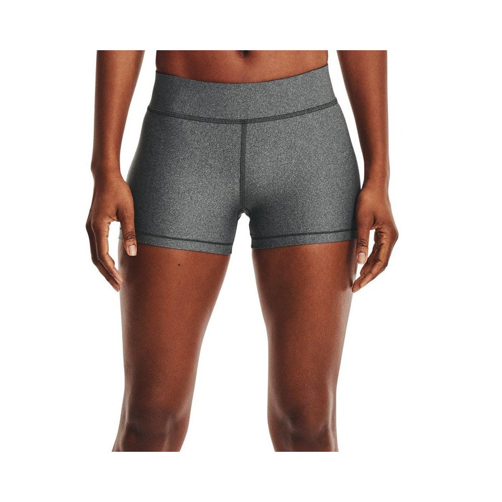Short Under Armour Hg Armour Mid Rise Mujer - GRIS — Universo Binario