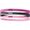 Nike Headbands 3 pk (Fuchsia-Black-Pink)