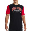 Under Armour Men's Athletic Department Colorblock Κοντομάνικη Μπλούζα (Μαύρο-Κόκκινο)-1370515-001