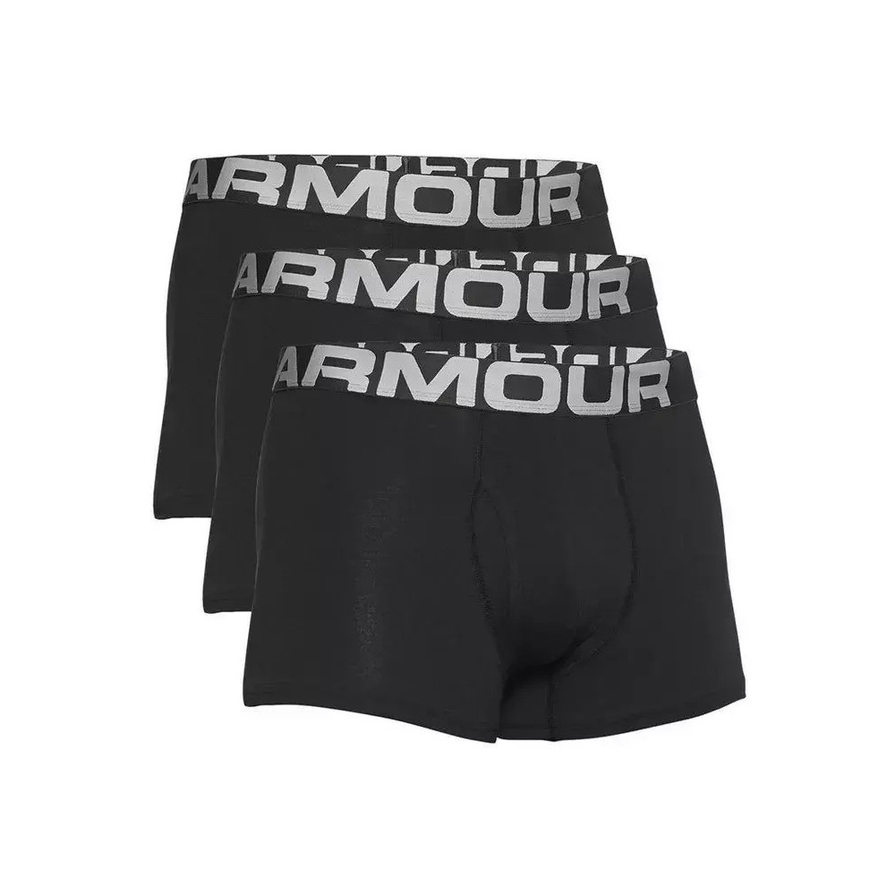 Under Armour Charged cotton 6in Men's Boxer 3 pack (Black)-1363617-001
