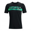 Under Armour Men's Camo Chest Stripe SS T-Shirt (Black-Green)-1370519-001