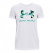 Under Armour Live Sportstyle Graphic SSC T-Shirt (White/Green)-1356305-106