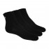 Asics 3PPK Quarter Sock (Black)-155205-0900