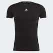 Adidas Performance TechFit Training Ανδρικό T-shirt (Μαύρο)-HK2337