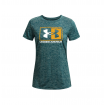 Under Armour Women's Tech Twist Box T-shirt ( Tourmaline Teal)-1373046-716