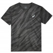 Asics Core All Over Print SS Top T-Shirt-(Grey/Black)-2011C646-020