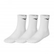Mizuno Socks Training 3P (White)-32GX250501