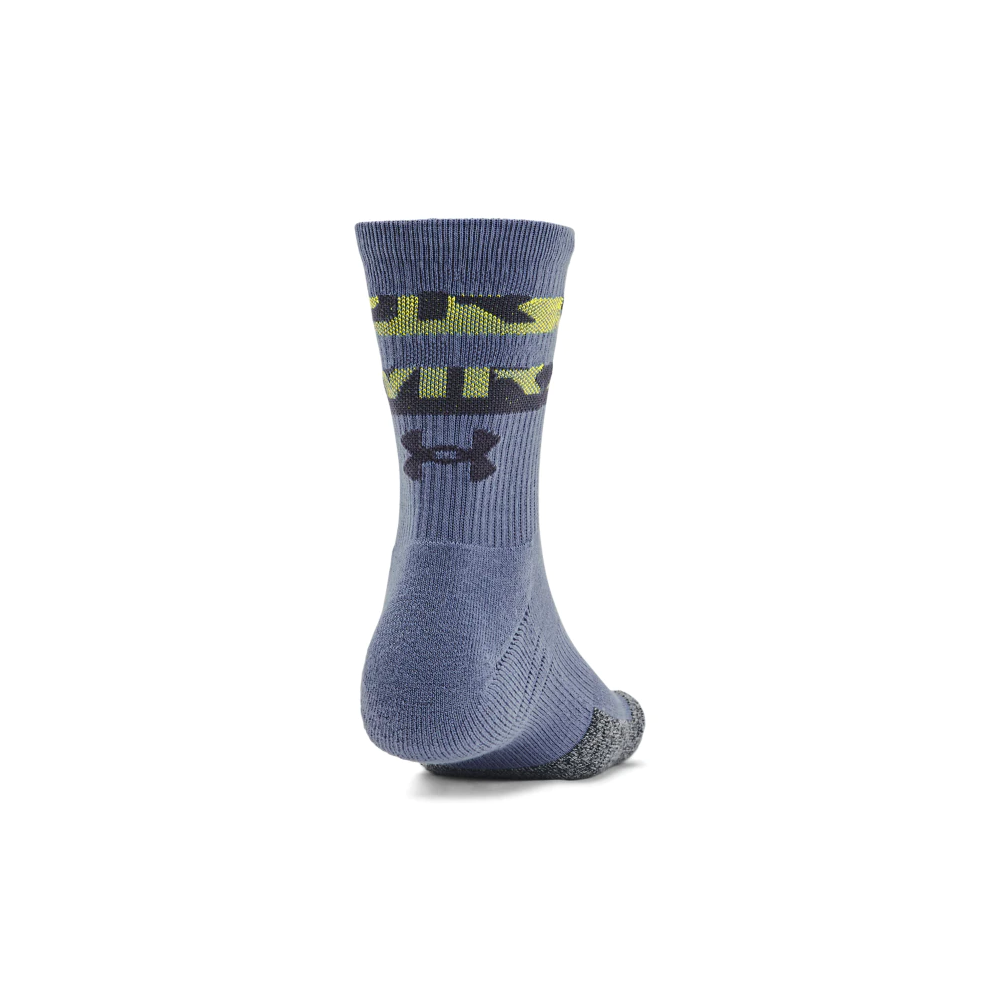 Under Armour Unisex HeatGear® Novelty Socks 3pk (White/Blue/Purple
