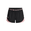 Women's UA Play Up Shorts 3.0 (Black/ Prime Pink)-1344552-045