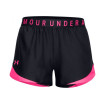Women's UA Play Up Shorts 3.0 (Μαύρο/ Φούξια)-1344552-028