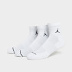 Nike Jordan Everyday Ankle 3-Pack (White)-DX9655-100
